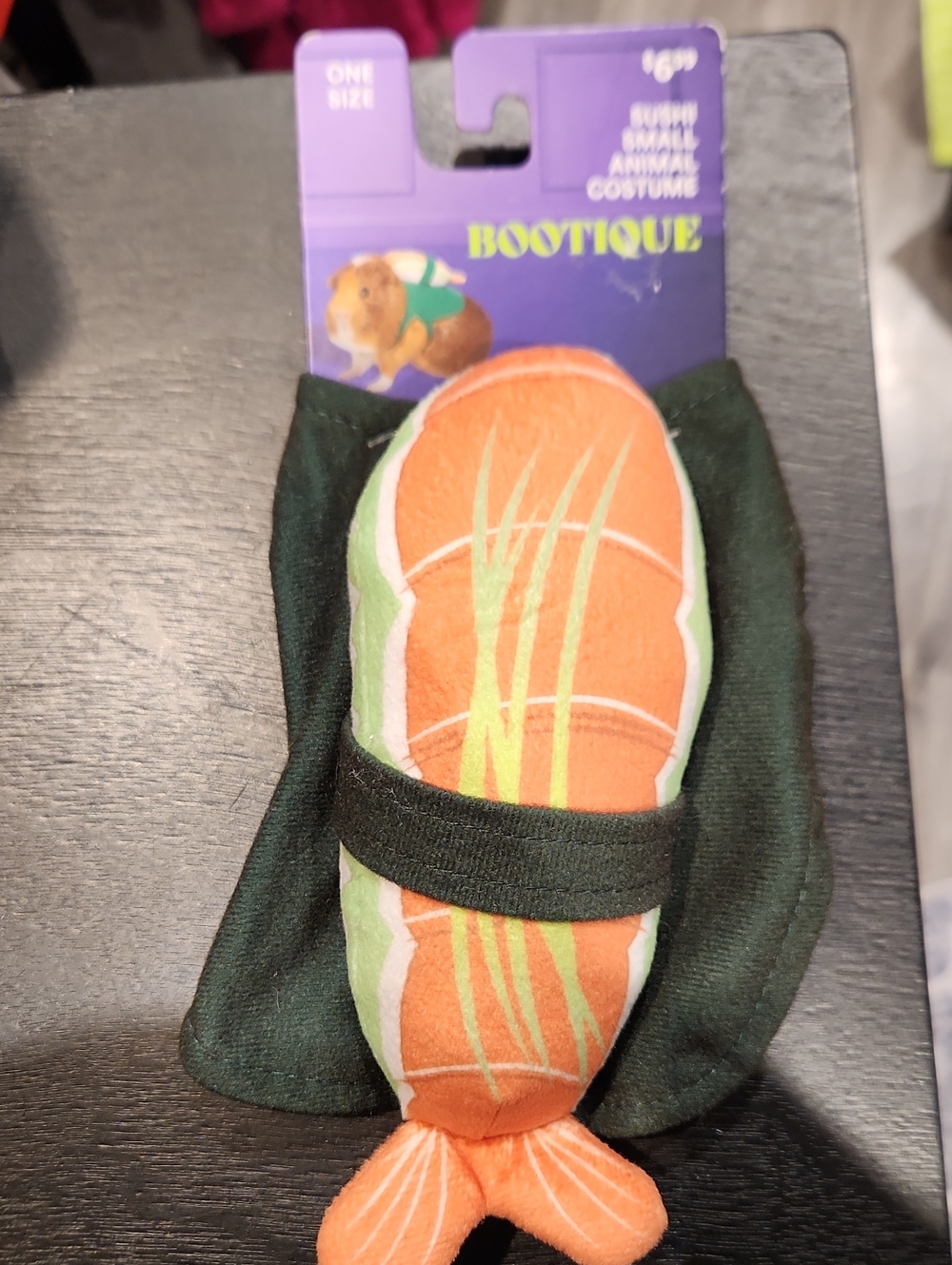 Bootique Orange & Green Sushi Small Pet Costume Plush One Size
